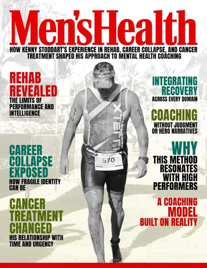 Men's Health Australia cover featuring Kenny Stoddart